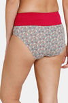 Zivame Anti-Microbial High Rise Full Coverage Tummy Tucker Hipster Panty (Pack of 2) - Multicolor — thumbnail 12